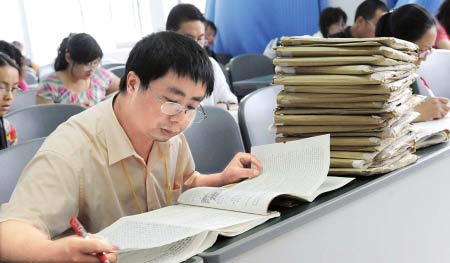 四川09高考阅卷过半满分作文好几篇(组图)