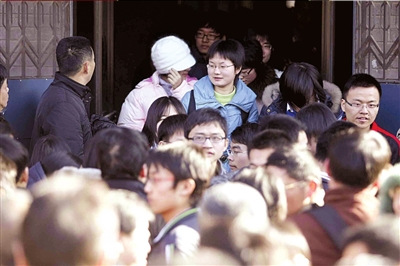 北京大学自主招生考试在校内开考。本报记者范继文摄 北京大学自主招生考试在校内开考。本报记者范继文摄