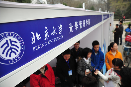 北大光华管理学院展台 北大光华管理学院展台