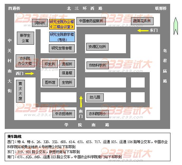 中国农业科学院2012年考研现在确认须知